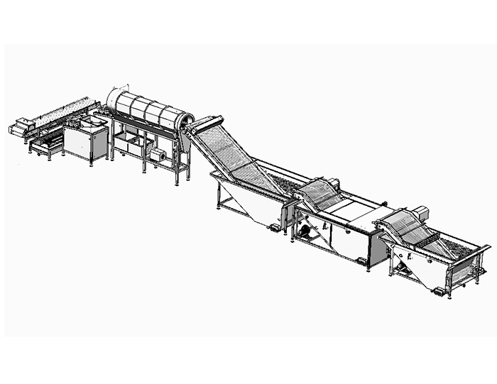 LJ-500kg鵪鶉蛋生產線